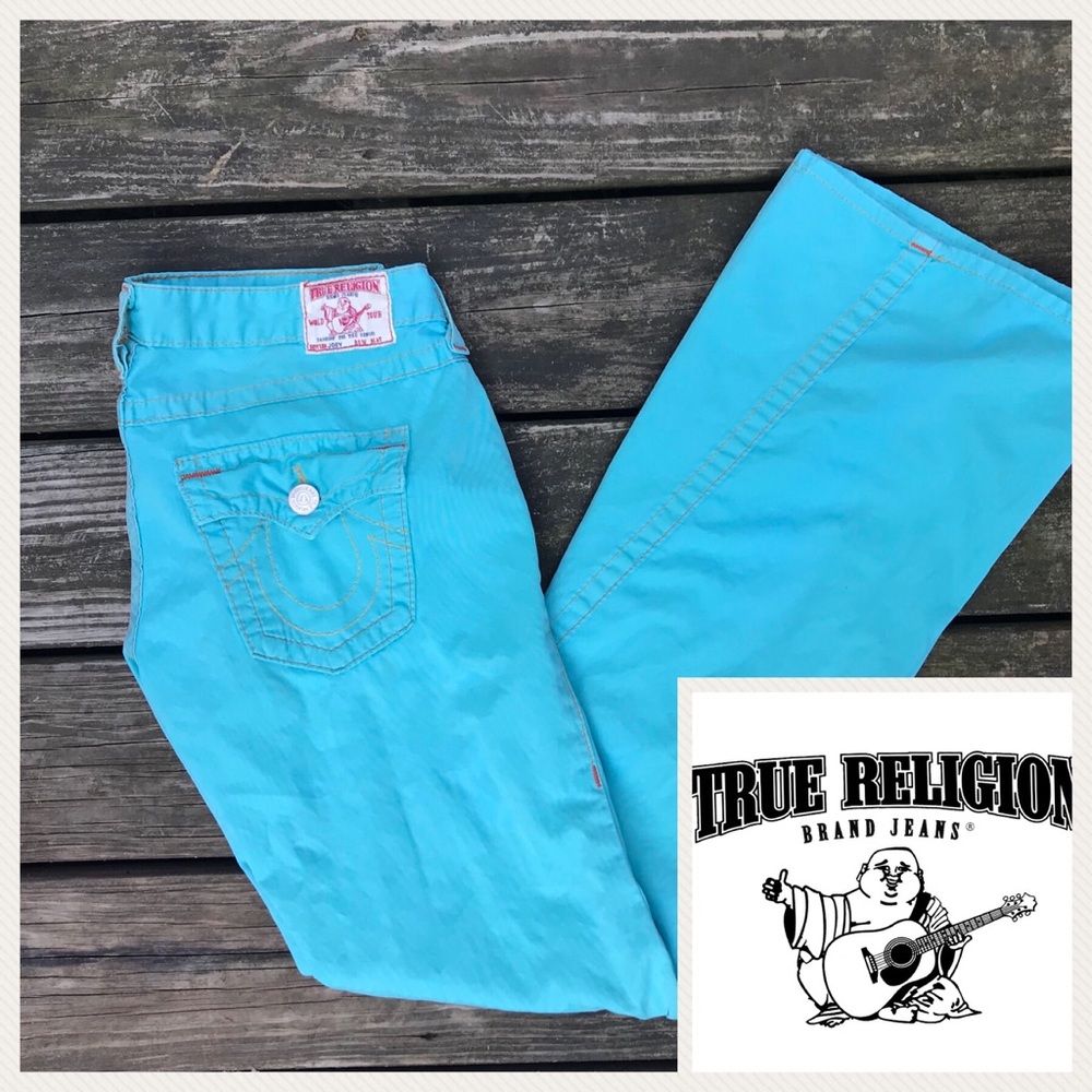 True Religion Aqua Jeans